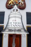 La campana a bordo del Royal Yacht Britannia ...