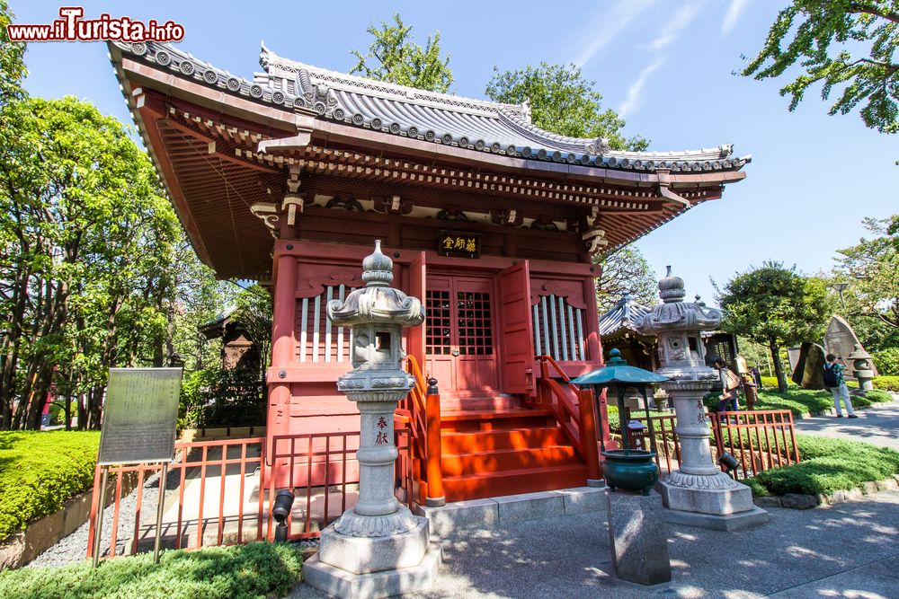 Immagine La Yakushido Hall  uno degli edifici del complesso di Senso-Ji, il tempio piu antico di Tokyo