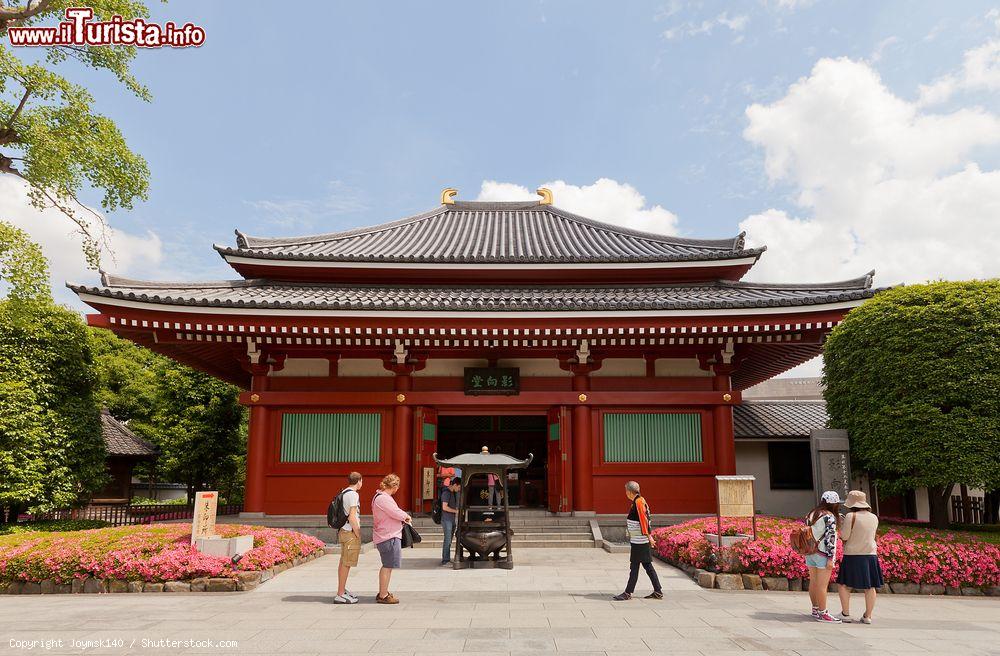 Immagine La Yogodo hall del tempio Senso-ji di Tokyo,  in Giappone - © Joymsk140 / Shutterstock.com