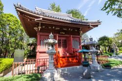 La Yakushido Hall  uno degli edifici del complesso di Senso-Ji, il tempio piu antico di Tokyo