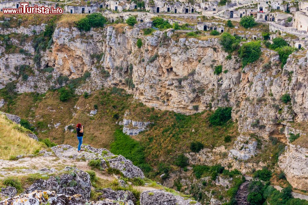 Immagine Panorama della Gravina di Matera, parco della Murgia Materana in Basilicata