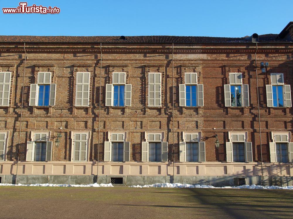 Immagine Dettaglio di una delle facciate di Palazzo Reale a Torino