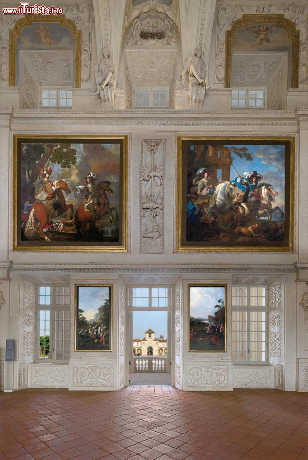 Immagine La Sala di Diana all'interno della Venaria Reale, la reggia vicino a Torino  - © lavenaria.it