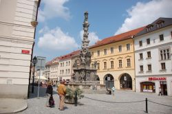 Piazza nel centro di Kutna Hora