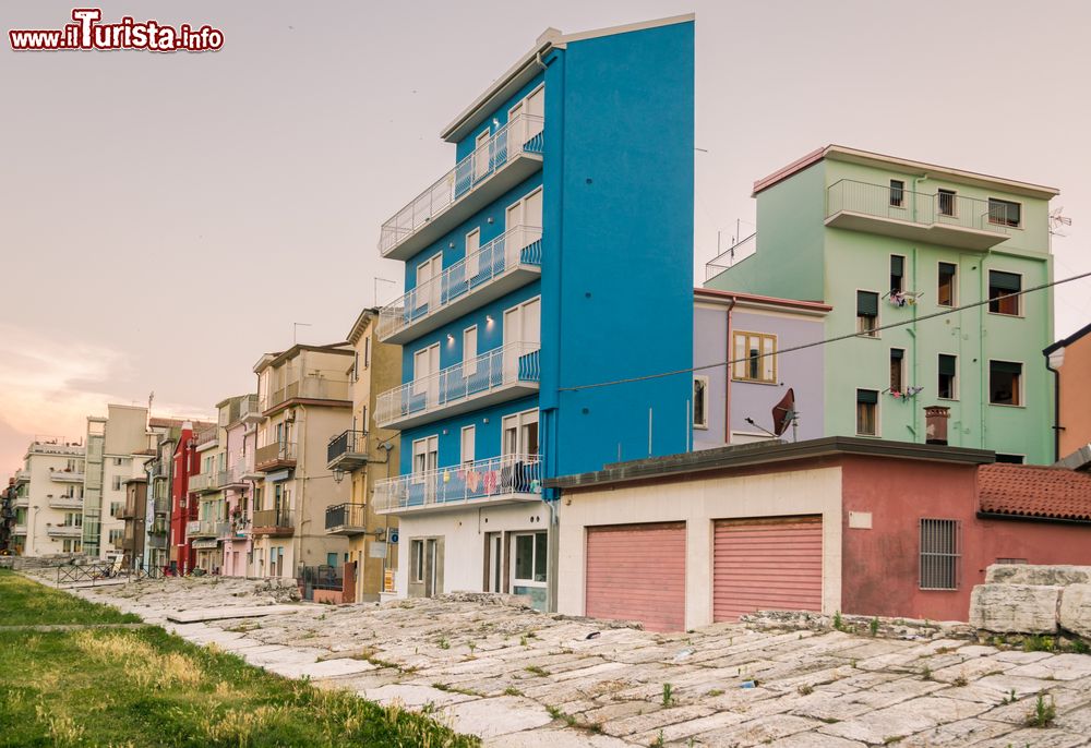 Immagine Le tipiche case di Sottomarina, il quartiere costiero di Chioggia, in Veneto