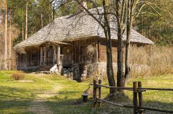 Una casa rurale lettone al Museo Etnografico di Riga