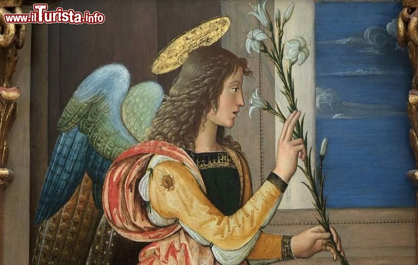 Immagine Annunciazione, dipinto nella Galleria nazionale dell'Umbria, Palzzo dei Priori Perugia - © turismo.comune.perugia.it/