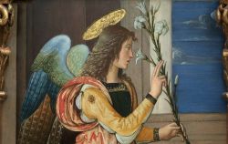 Annunciazione, dipinto nella Galleria nazionale dell'Umbria, Palzzo dei Priori Perugia - © turismo.comune.perugia.it/