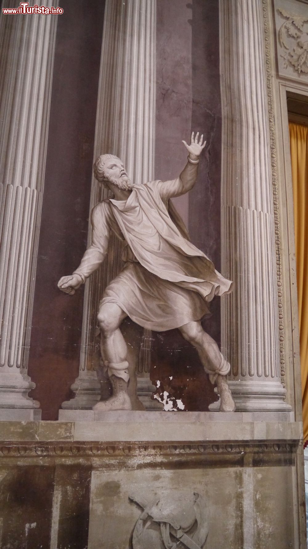 Immagine Un particolare di una sala del Castello di Govone, Piemonte