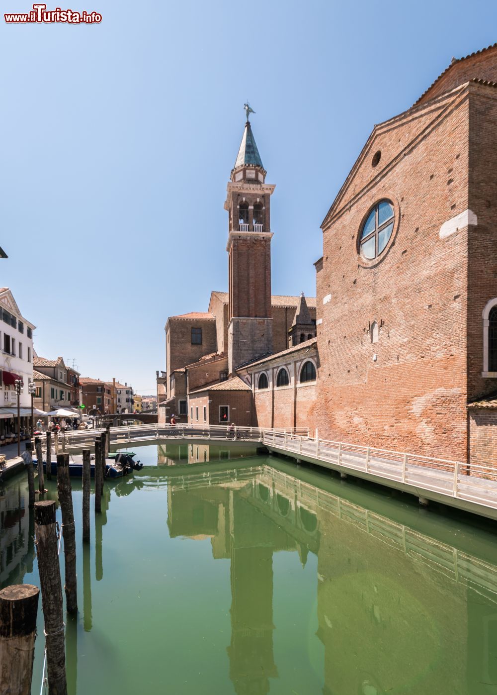 Immagine Canal Vena e la chiesa di San Giacomo a Chioggia
