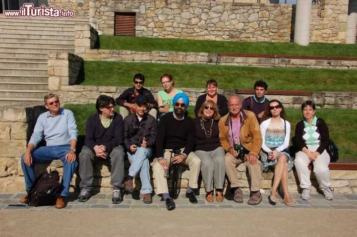 Gruppo di giornalisti in visita a Litomyšl 