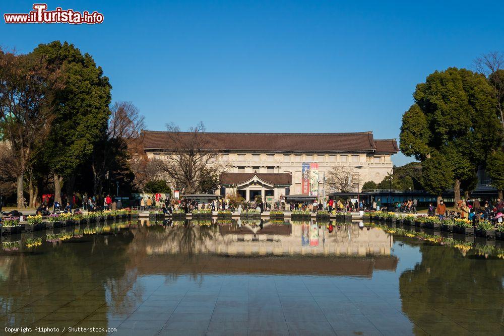 Immagine Il parco del Tokyo National Musem di Tokyo, in Giappone, fa parte del polmone verde dell'Ueno Park. - © f11photo / Shutterstock.com