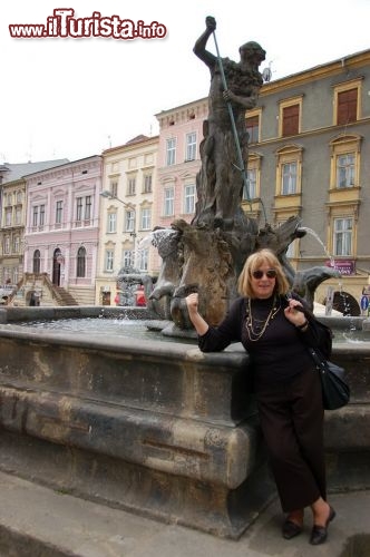 Fontana di Nettuno a Olomouc