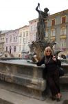 Fontana di Nettuno a Olomouc