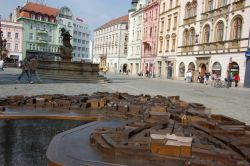 Plastico di Olomouc sulla Horni namesti