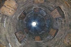 La vista dal fondo del Pozzo di San Patrizio, Orvieto