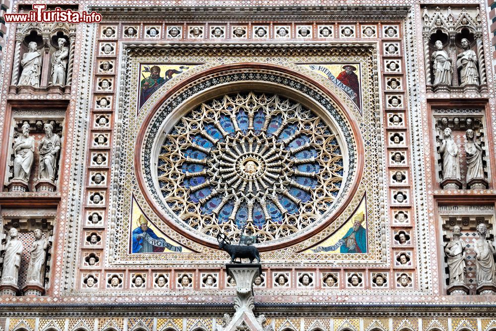 Immagine Il rosone del duomo di Orvieto