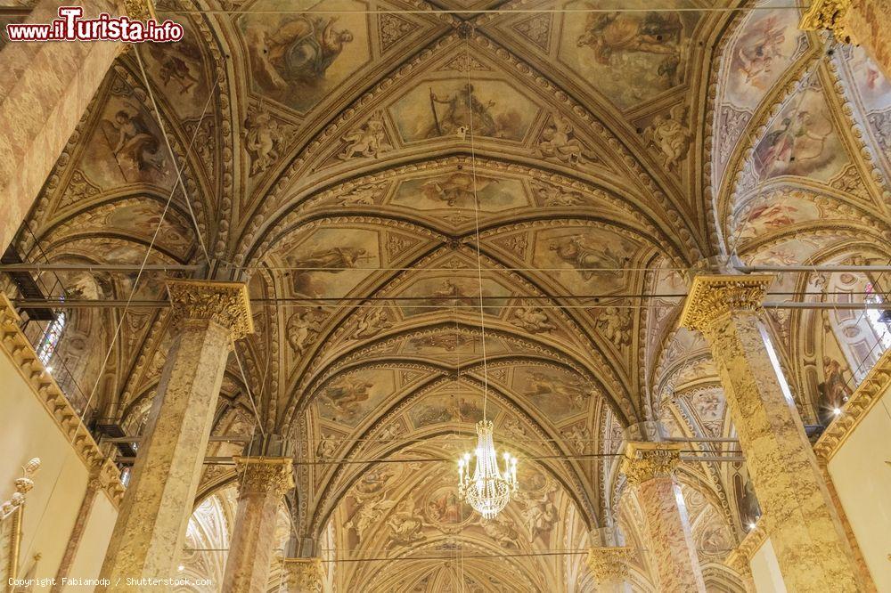 Immagine Interno della Cattedrale di San lorenzo a Perugia: la volta a crociera - © Fabianodp / Shutterstock.com