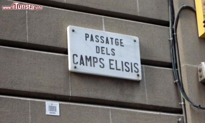 Cosa vedere e cosa visitare Passatge dels Camps Elisis