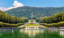 Il vasto parco della Reggia di Caserta