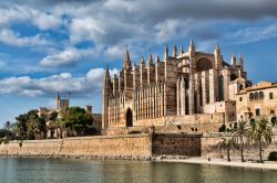 La Basilica-Cattedrale di Palma de Maiorca, la Seu de Mallorca, isole Baleari