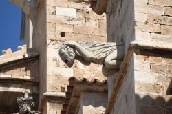 Un Gargoyle della Cattedrale di Palma di Maiorca in Spagna