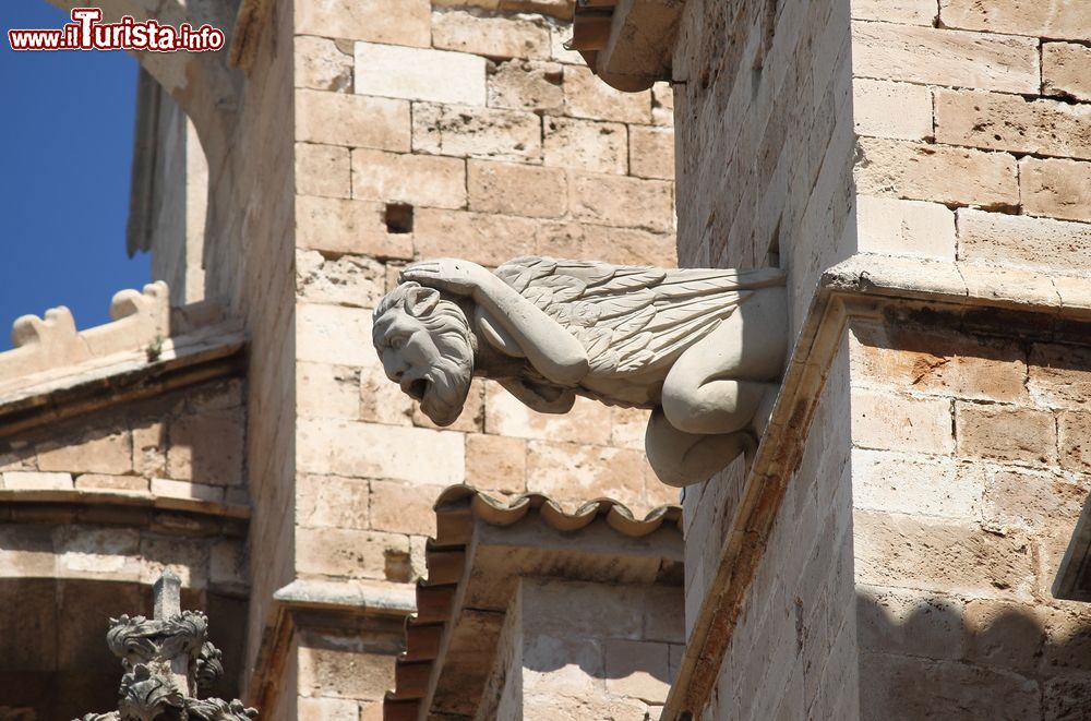 Immagine Un Gargoyle della Cattedrale di Palma di Maiorca in Spagna