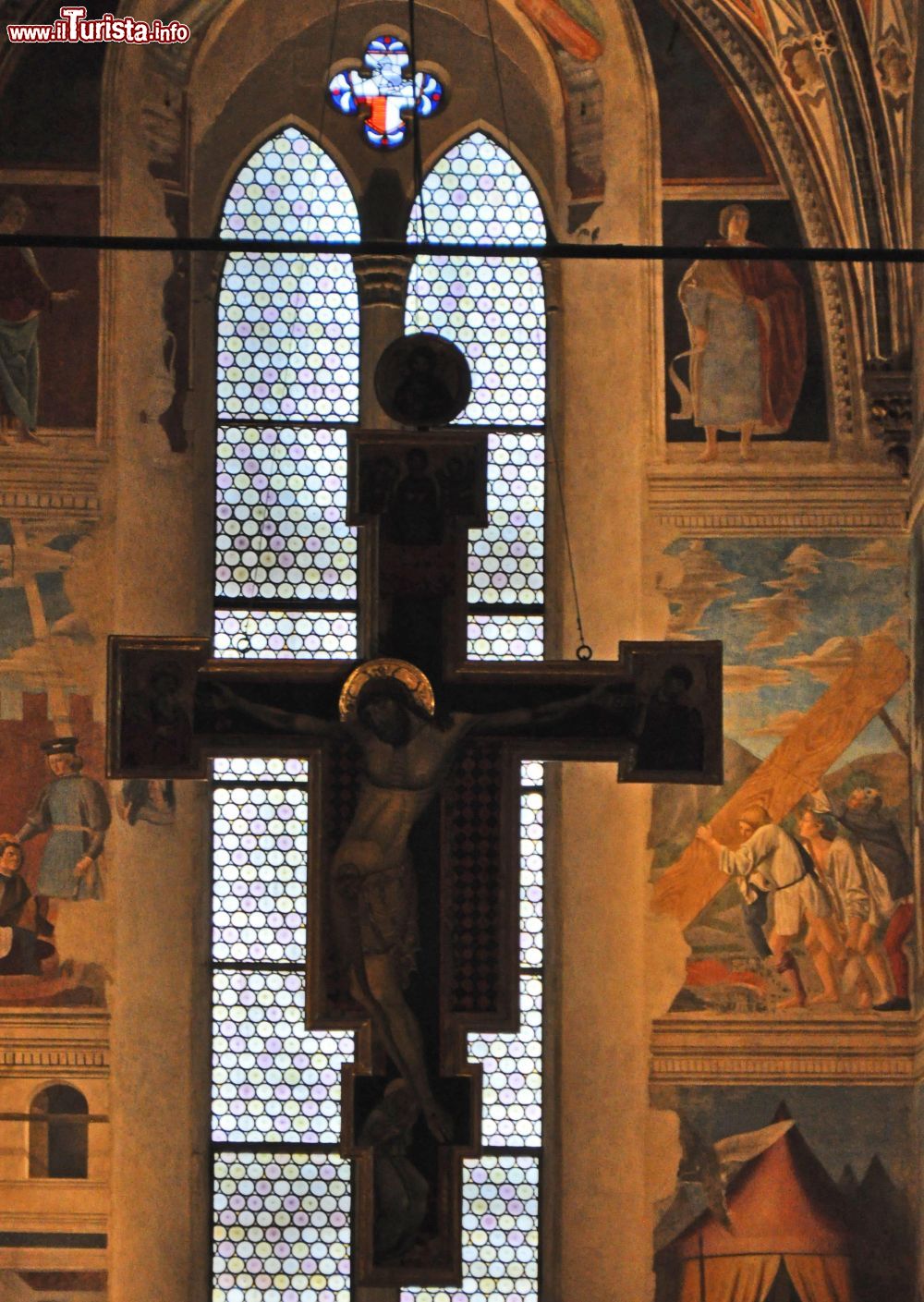 Immagine Crocifisso di Duccio di Boninsegna Chiesa San Francesco Arezzo