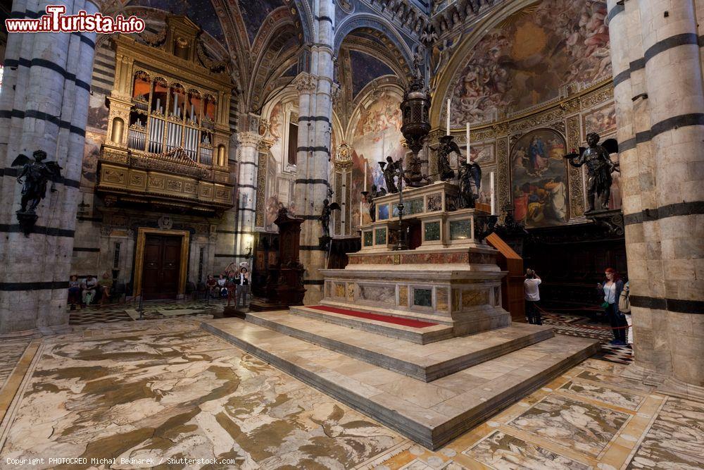 Immagine Il mosaico pavimentale del Duomo di Siena - © PHOTOCREO Michal Bednarek / Shutterstock.com
