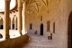 Corridoio del chiostro del Castello Bellver di Palma di Maiorca