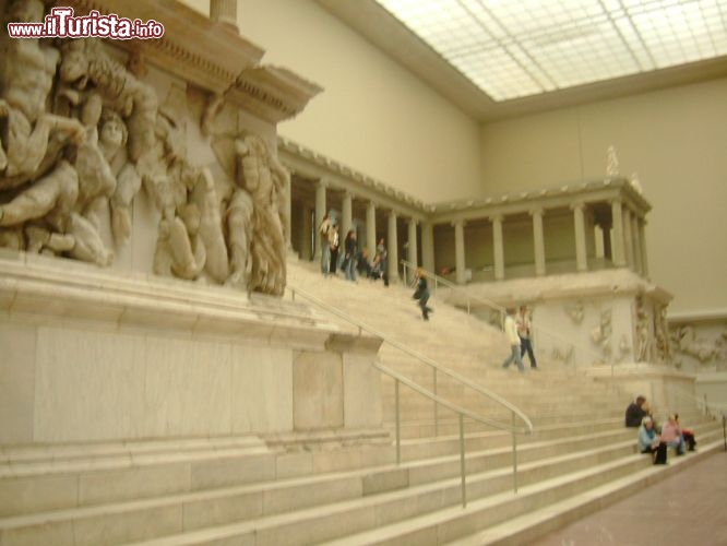 Il Tempio greco all'interno del Pergamo museum
