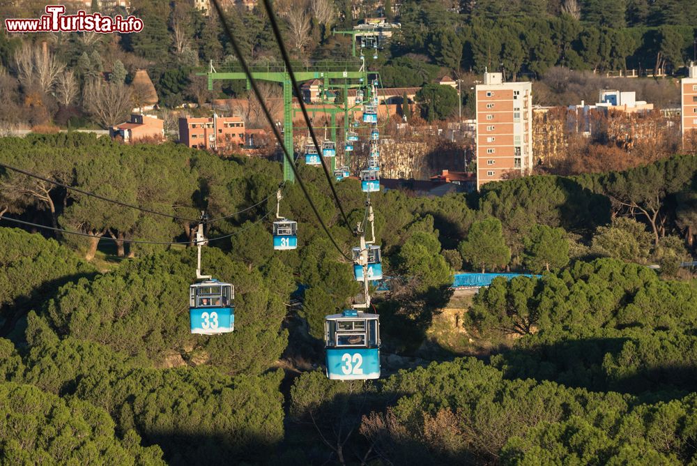 Immagine Il Teleferico, la funivia di Madrid che attreversa il parco Casa de Campo