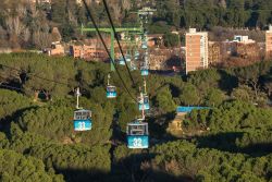 Il Teleferico, la funivia di Madrid che attreversa il parco Casa de Campo