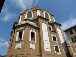 La cupola di San Lorenzo all'interno della quale si trovano le Cappelle Medicee di Firenze