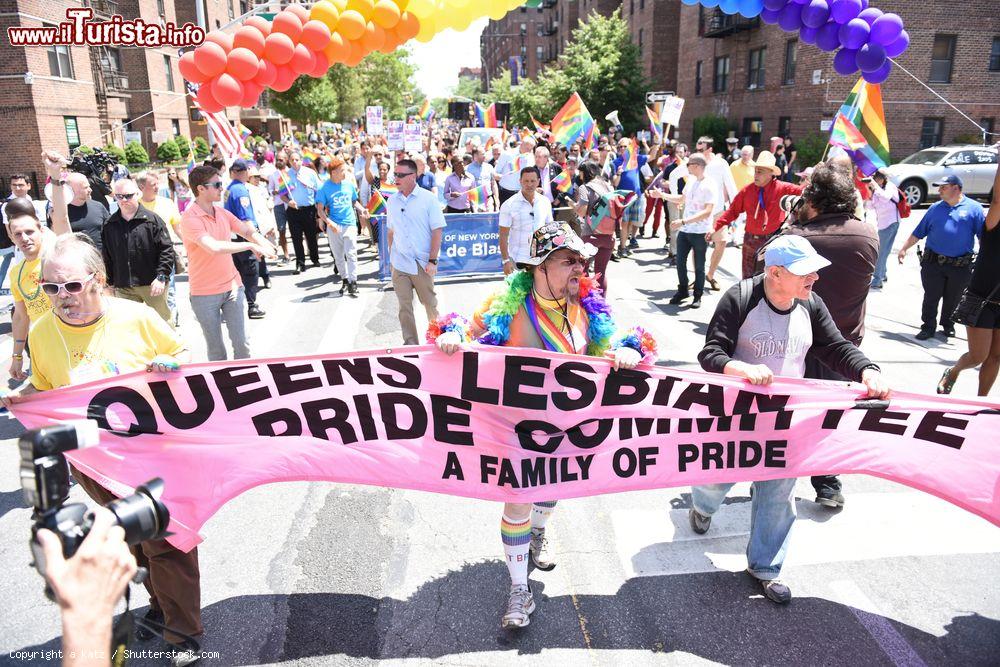 Queens Pride Parade e Festival Multiculturale Foto New York City