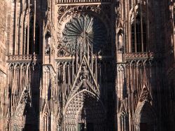 La Cattedrale di Notre Dame a Strasburgo, Grand Ile, Francia