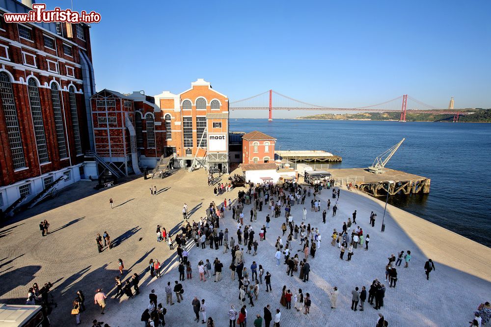 Immagine La Central Tejo del MAAT (Museo di Arte, Architettura e Tecnologia) di Lisbona © Photography Courtesy EDP Foundation