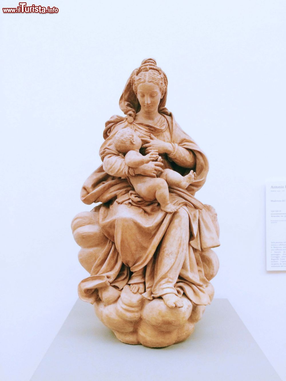 Immagine La Madonna del Latte del Begarelli Galleria Estense di Modena