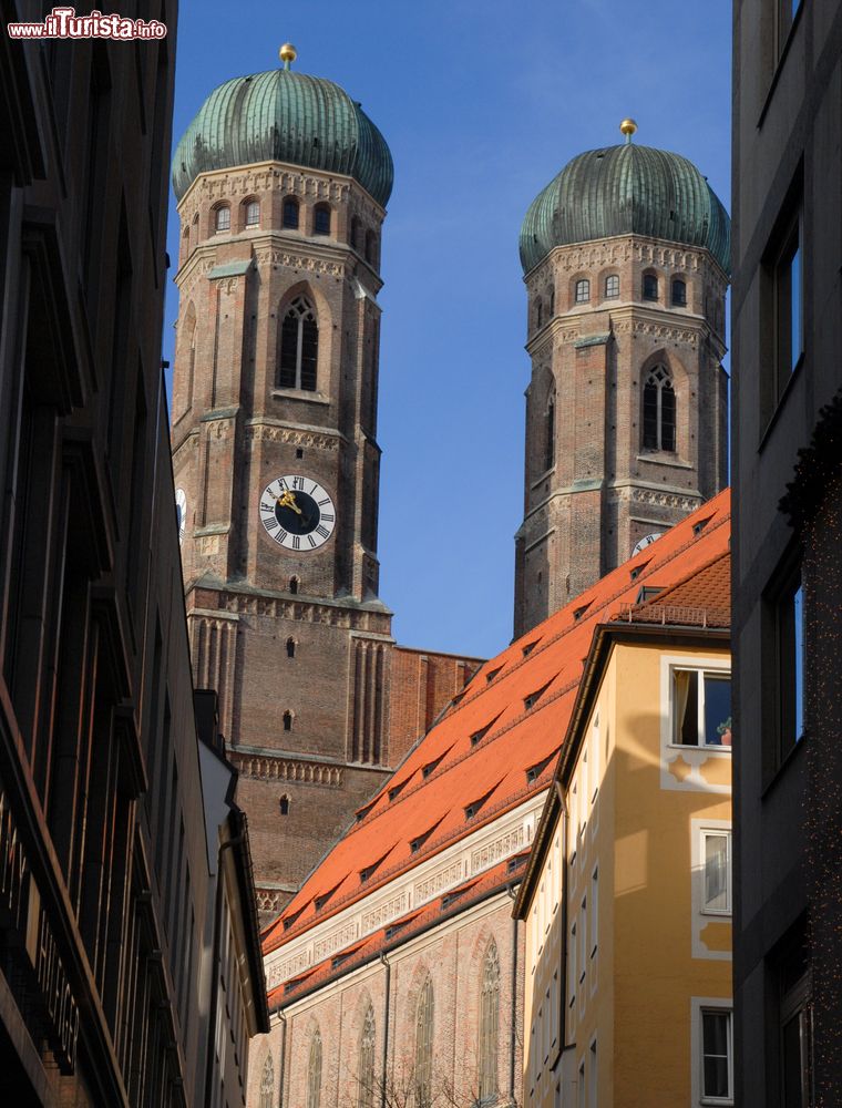 Immagine Le torri gemelle della Cattedrale Frauenkirche a Monaco di Baviera
