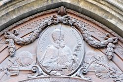 Dettaglio esterno della Cattedrale Frauenkirche di Monaco