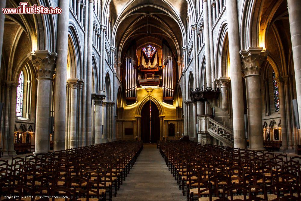 Immagine La Cattedrale di Notre-Dame a Losanna fu costruita tra il 1170 e il 1240. Fu poi oggetti di grandi lavori di restauro nel 1874 - foto © nui7711 / Shutterstock.com