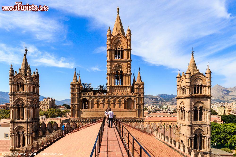 Immagine La visita ai tetti della Cattedrale di Palermo, è una delle attività più famose per chi visita ail capoluogo della Sicilia - © Andreas Zerndl / Shutterstock.com