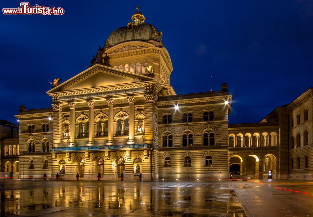 Immagine Swiss Parliament building in Bern.Switzerland