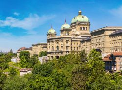 Il Palazzo Federale di Berna in Svizzera: è la sede del Parlamento elvetico