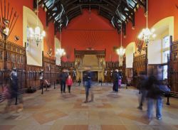 La  Great Hall, la grande sala del Castello di Edimburgo - © Karol Kozlowski / Shutterstock.com