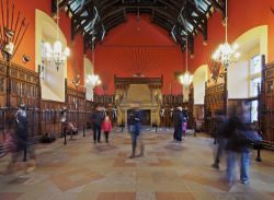 La  Great Hall, la grande sala del Castello di Edimburgo - © Karol Kozlowski / Shutterstock.com