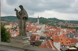 Panorama dal castello di Cesky Krumlov