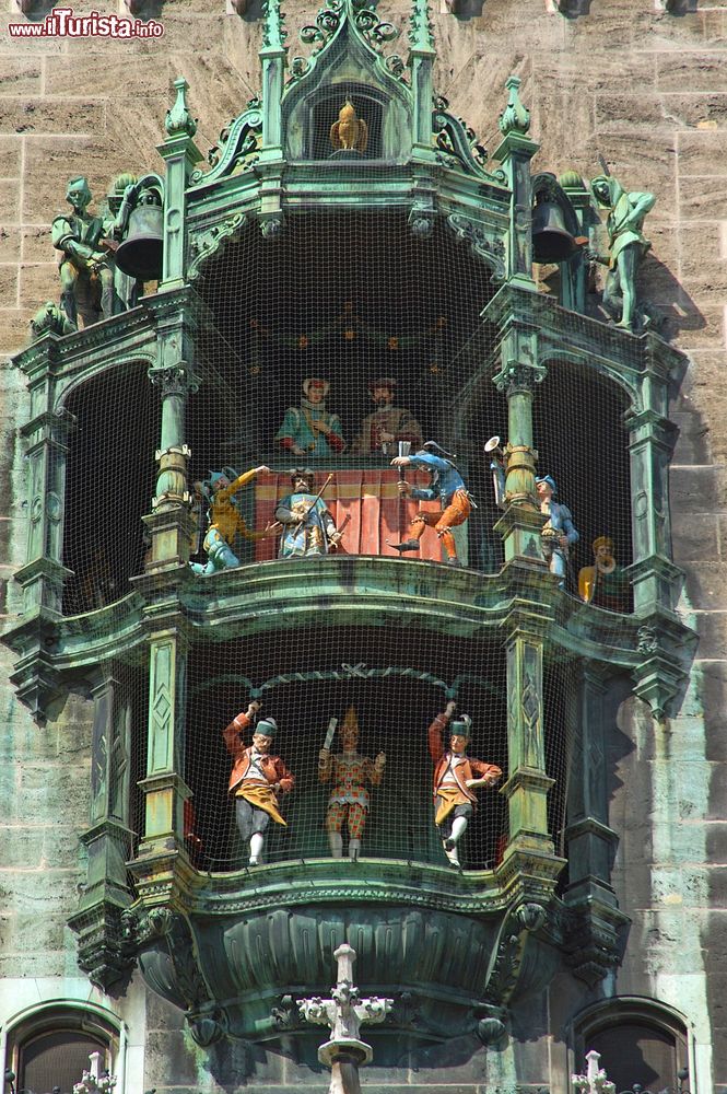 Immagine Il Glockenspiel il più grande carillon della Germania a Monaco di Baviera