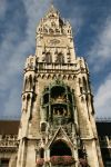 La torre dell'Orologio del Municipio di Monaco di Baviera in Germania