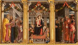 Dipinto di Andrea Mantegena nella Basilica di ...